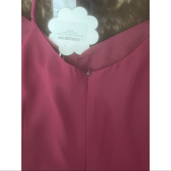 Burgundy romper - Picture 2 of 2